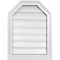Ekena Millwork Octagonal Top Surface Mount PVC Gable Vent w/ 2"W x 2"P Brickmould Sill Frame, 18"W x 24"H GVPOT18X2403SF - alternate 1